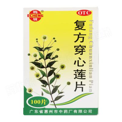 复方穿心莲片（糖衣片）