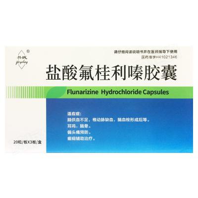 盐酸氟桂利嗪胶囊